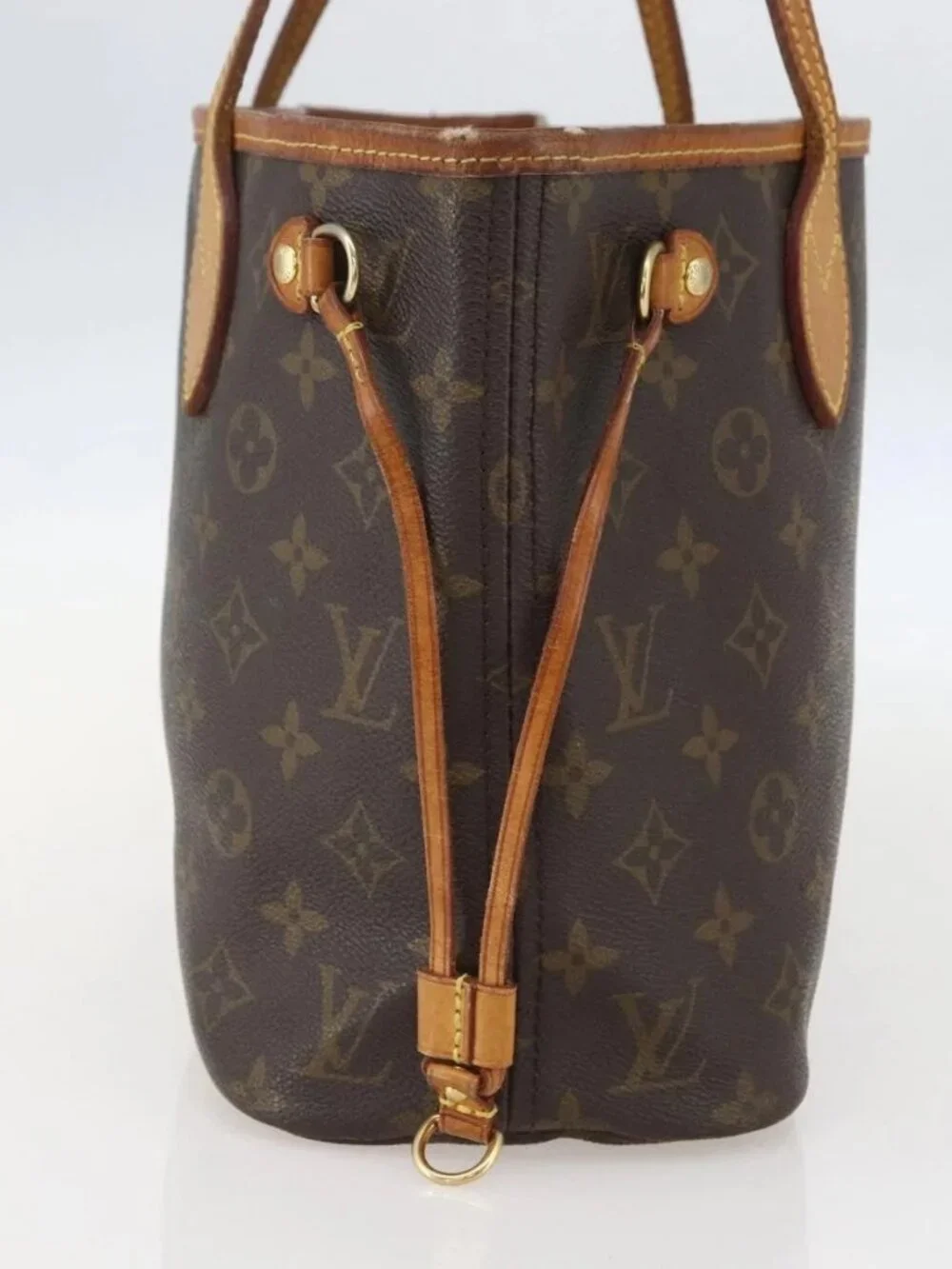 LOUIS VUITTON Monogram Neverfull PM Tote Bag M40155 LV Auth am10359